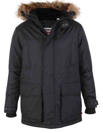 Chaqueta estilo parka LOVETT talla grande D555 para hombre 2XL a 8XL - Imagen 4 de 10