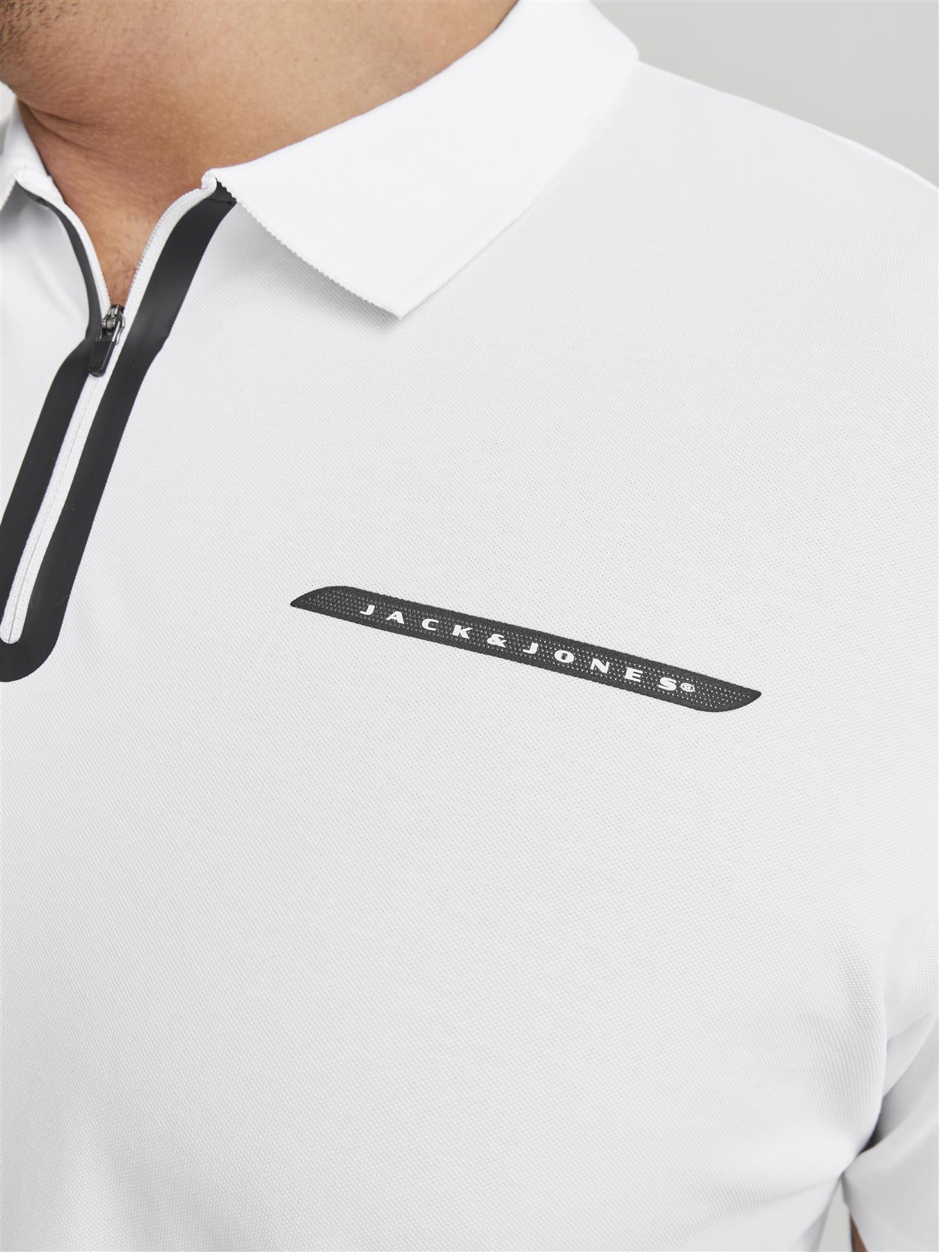 Jack & Jones Polo Shirt For Men (JCOFUSION PIQUE) in 3 Colours, 4XL-7XL - Picture 17 of 17