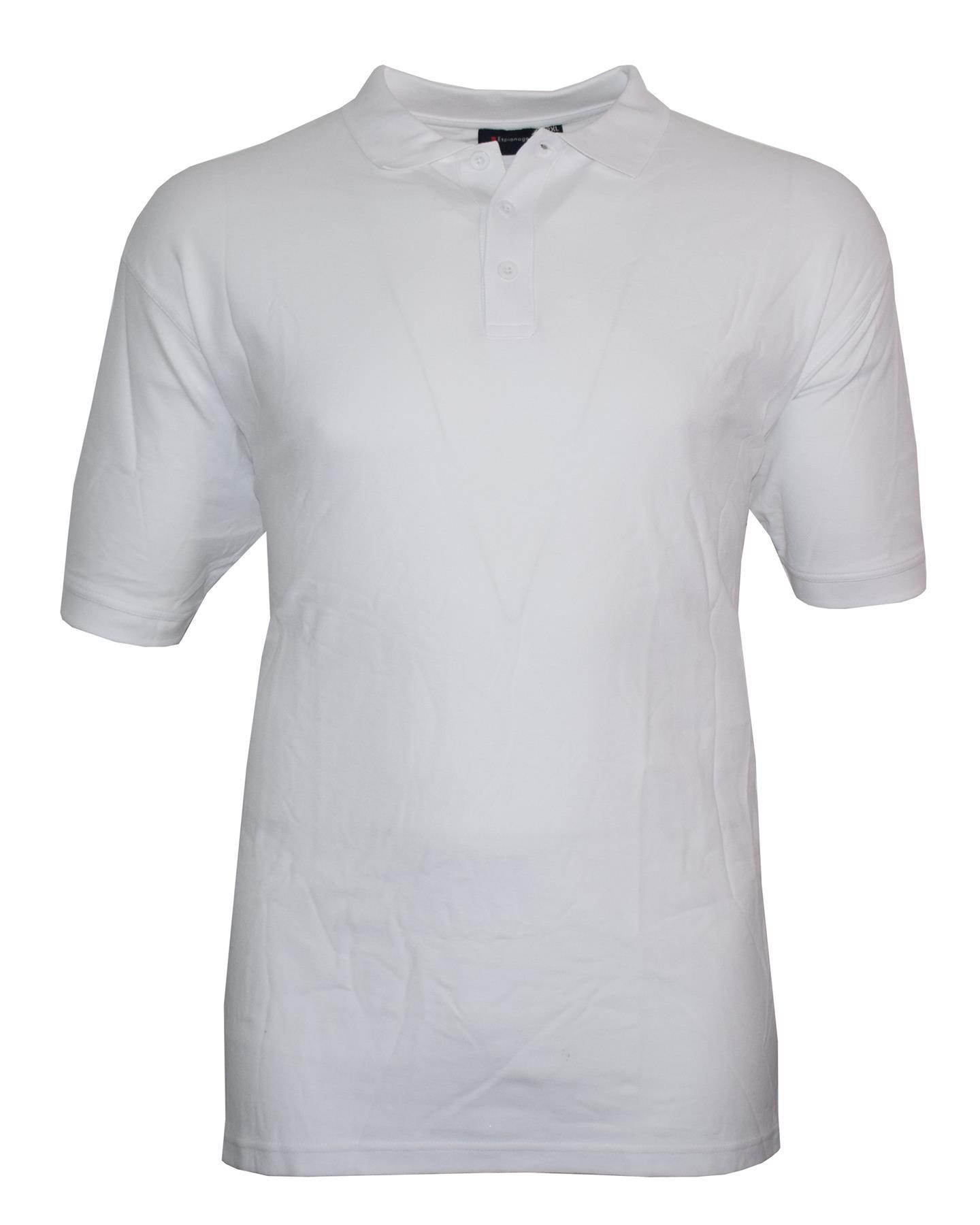 Polo uomo Spionage taglie forti cotone premium piqué taglia 2XL-8XL 20 colori - Foto 87 di 98