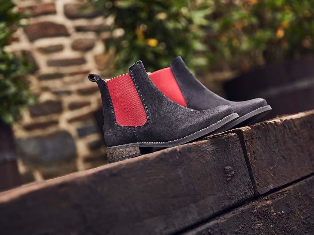 Chatham Women's Arlington Premium Suede Chelsea Boots in 3 Colour Options 3 to 8 - Picture 19 of 28
