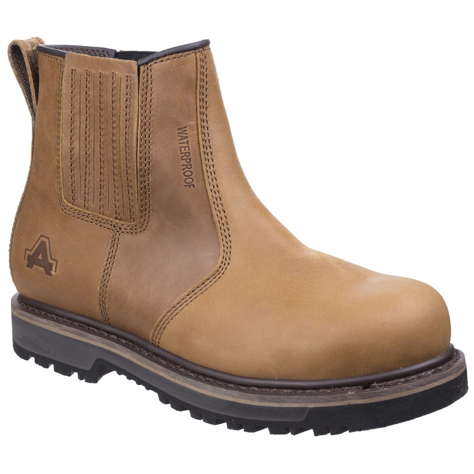 Amblers Herren Stiefel - AS232 Sicherheitsstiefel in Hellbraun, 6-12 - Bild 9 von 17