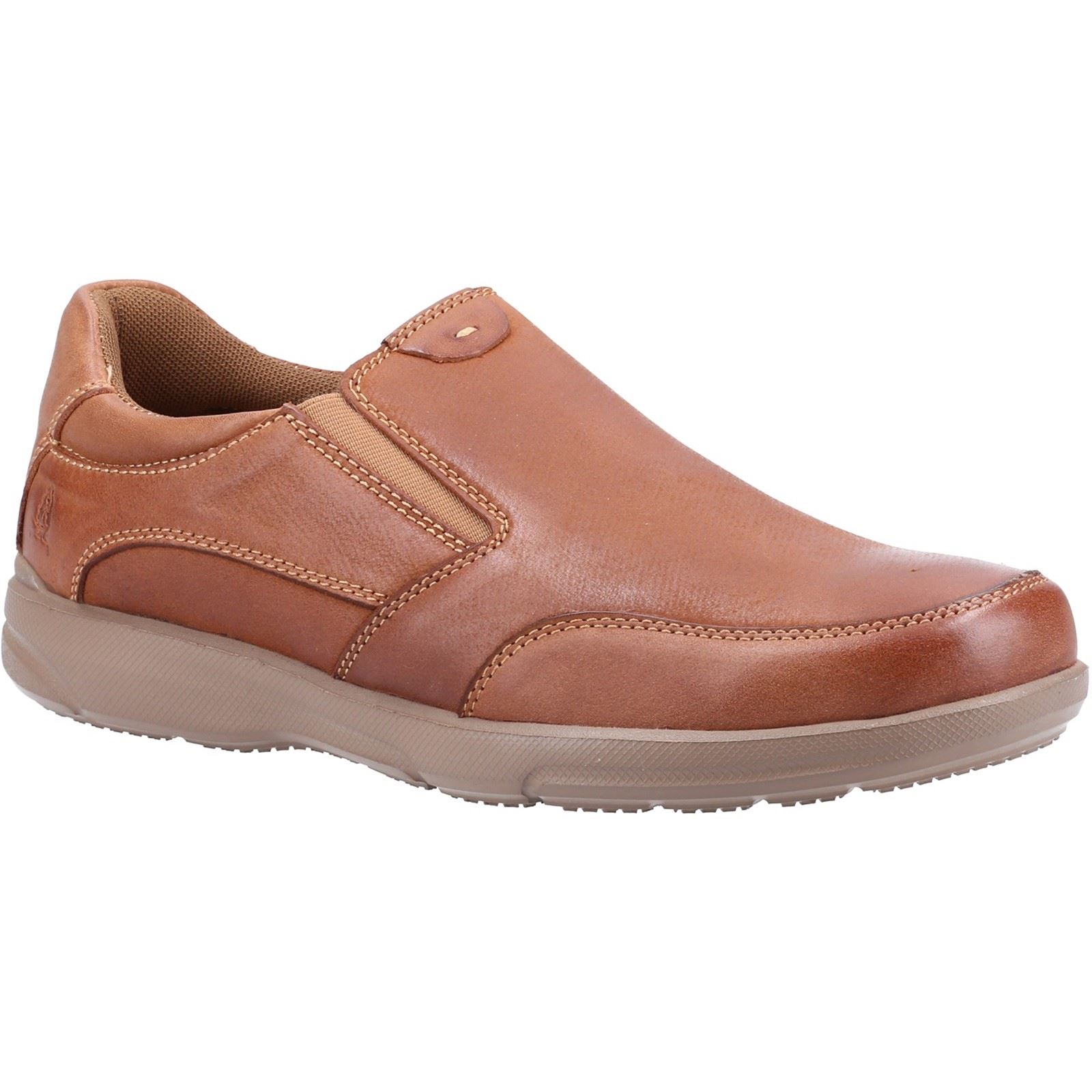 Zapato sin cordones clásico Hush Puppies para hombre (Aaron) en marrón, 6-12 - Imagen 9 de 16