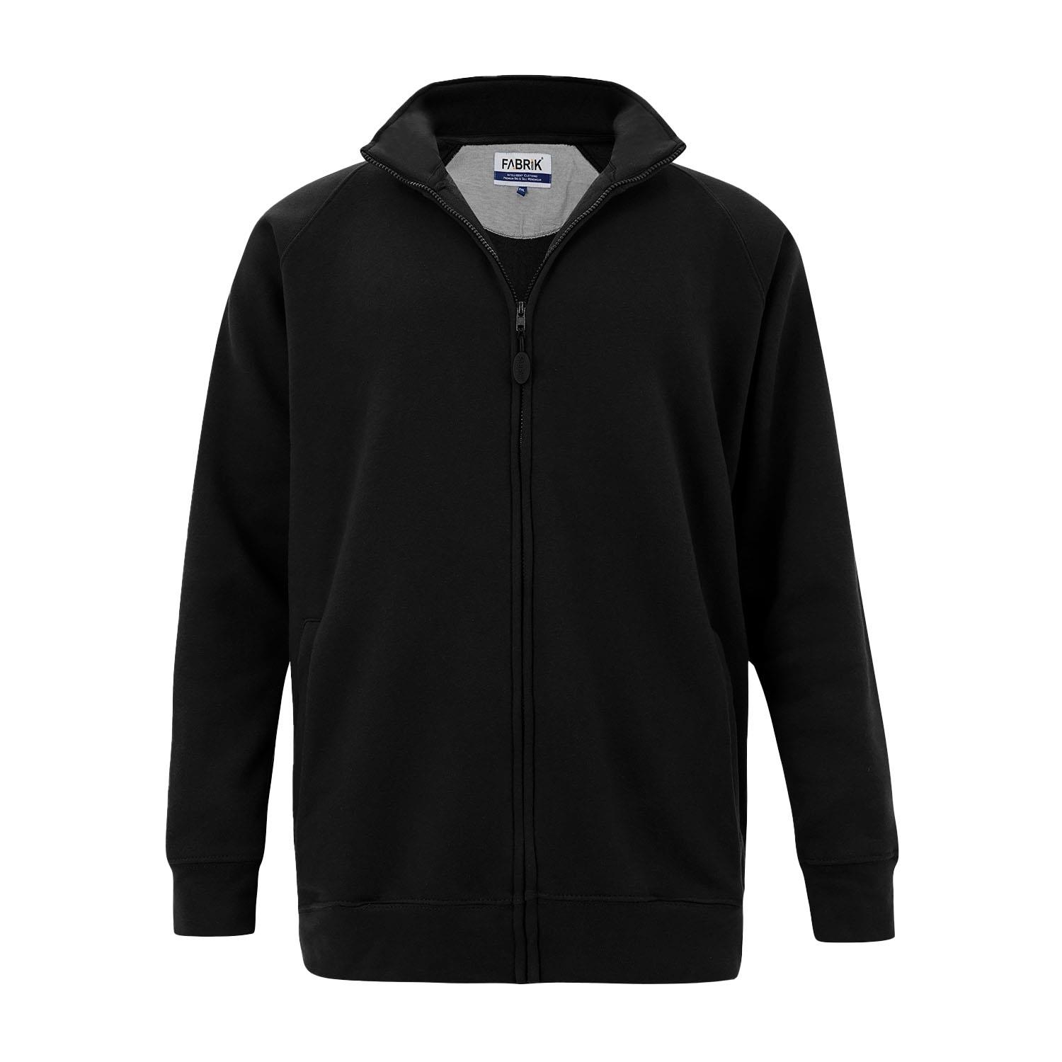 Camiseta deportiva Fabrik polar con cremallera para hombre (2409) en 2 colores, 2XL-8XL - Imagen 11 de 20