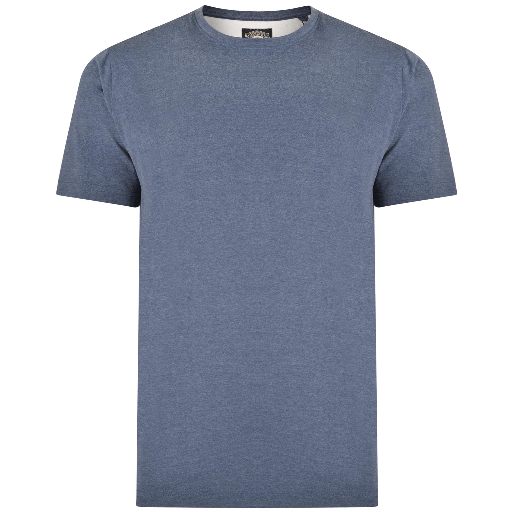 Camiseta lisa de algodón puro talla grande KAM para hombre talla 2XL-12XL, 10 colores - Imagen 7 de 12