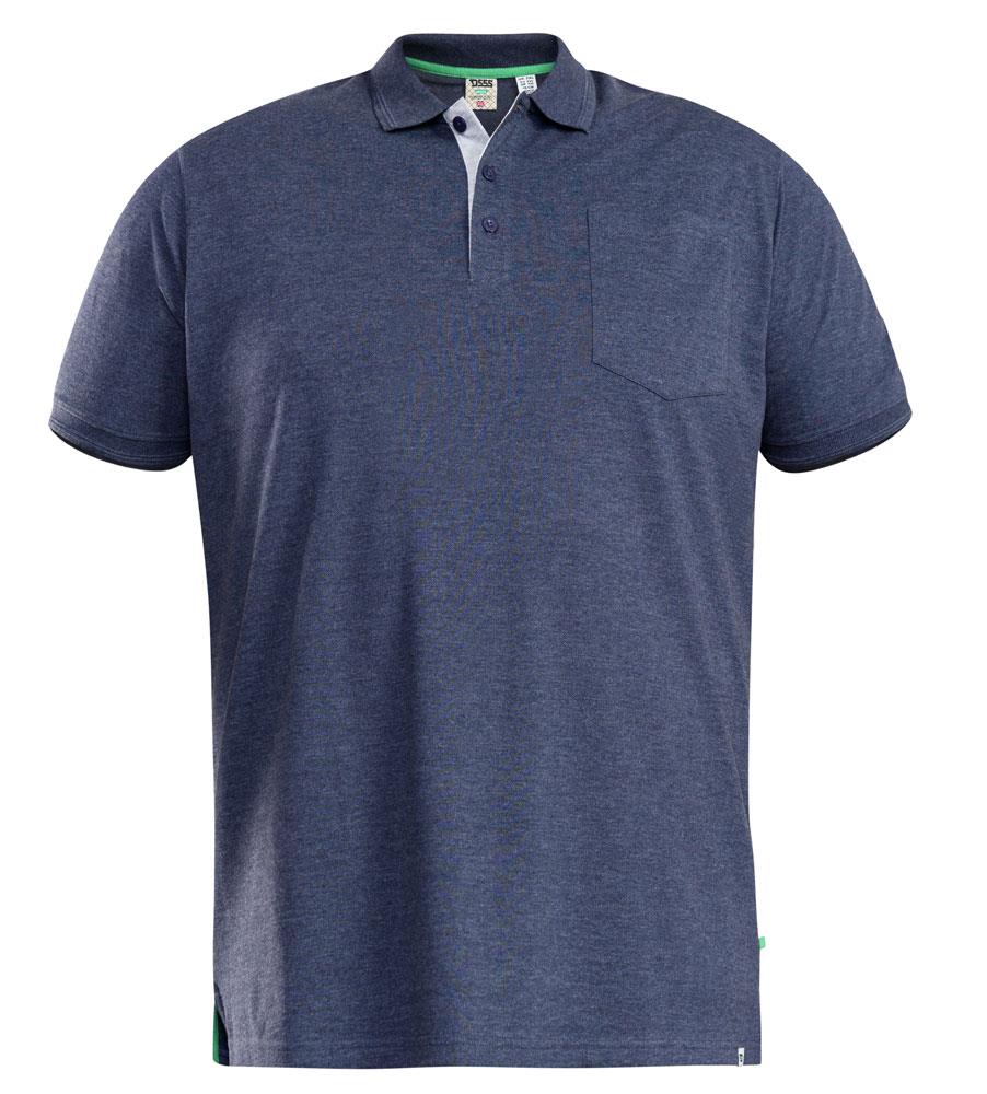 D555 Herren große Größen voll gekämmtes Piqué Polo (16501) Größe 1XL - 8XL, 8 Farben - Bild 2 von 6