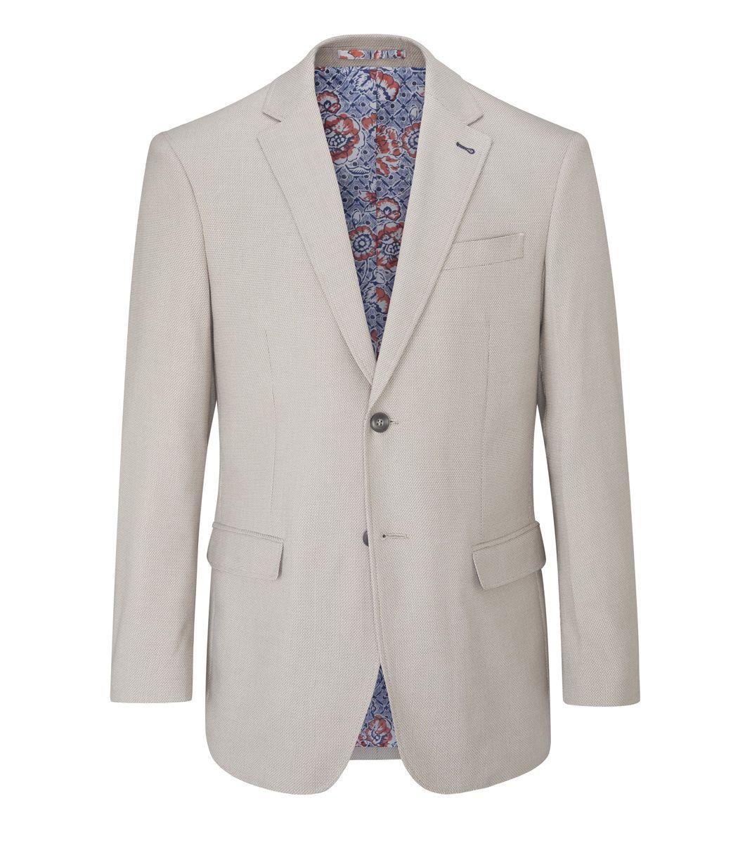 Chaqueta texturizada Skopes Harry para hombre en piedra, 34-62 - Imagen 6 de 17