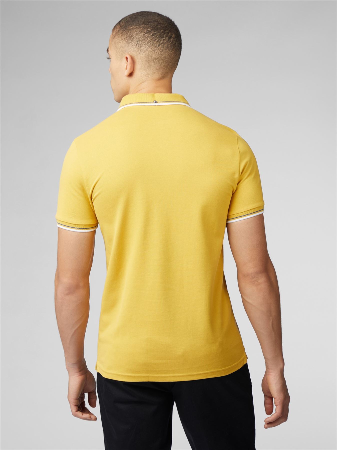 Ben Sherman Men's Short Sleeve Polo Shirt 0077487, 2XL-5XL, 4 Colours - Picture 28 of 35