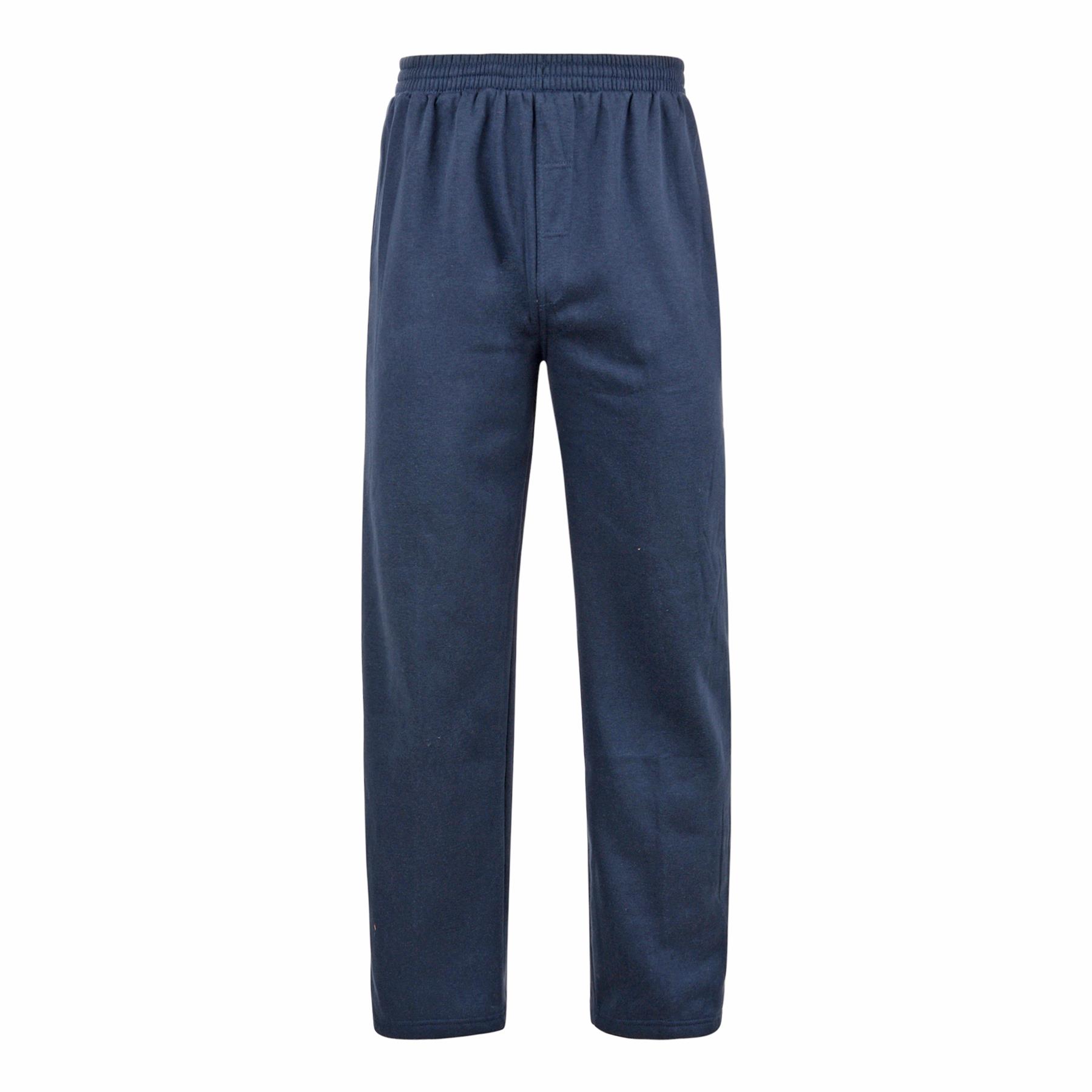 Pantalones de chándal de vellón de talla grande para hombre (225) de KAM - Imagen 4 de 4