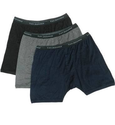 PACK DE TRES CALZONCILLOS BOXER DE ALGODÓN KAM 2XL A 8XL - Imagen 14 de 20