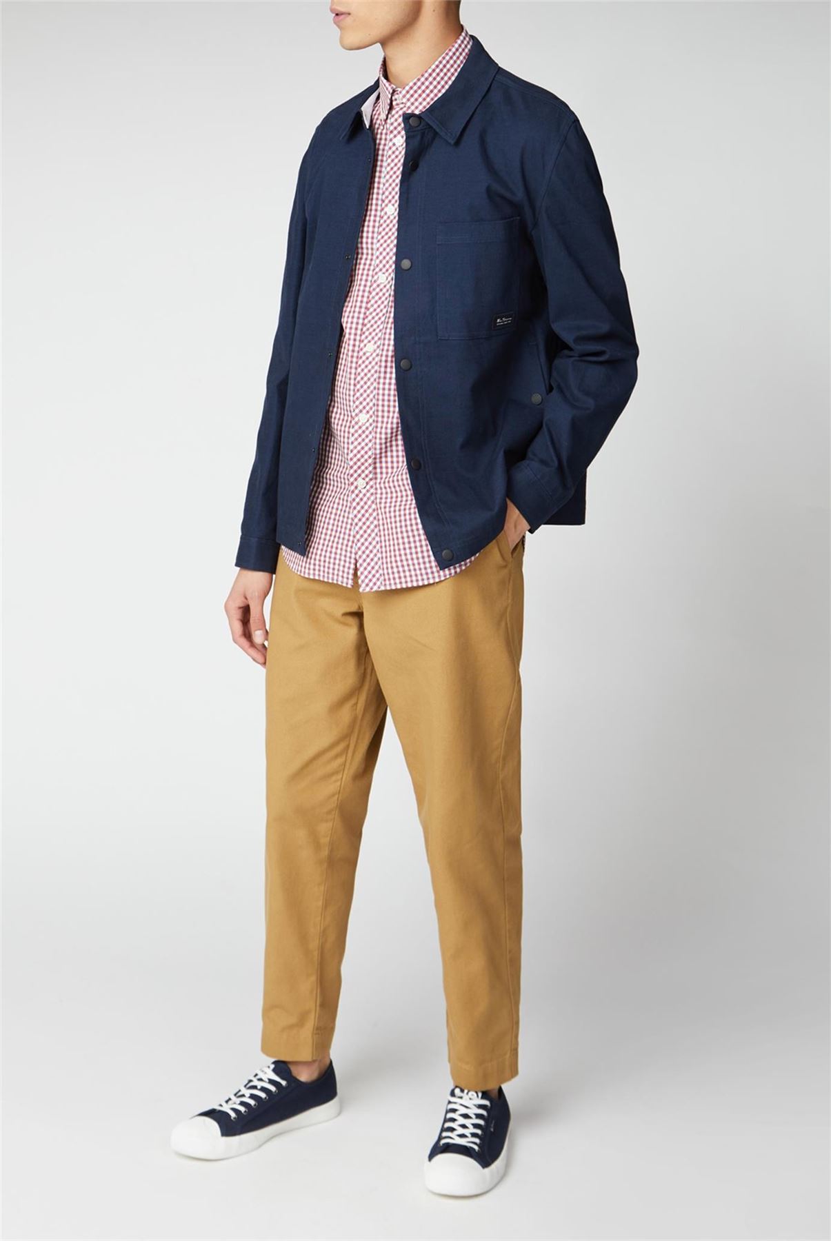 Ben Sherman Kurzarmhemd mit Gingham-Karo (0059142) 2XL-5XL, 6 Farben - Bild 43 von 54