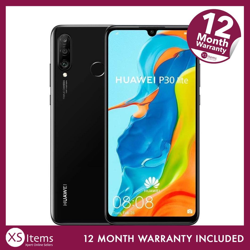 Huawei P30 Lite Dual SIM MAR-LX1A 128GB 48MP Android Smartphone Black ...