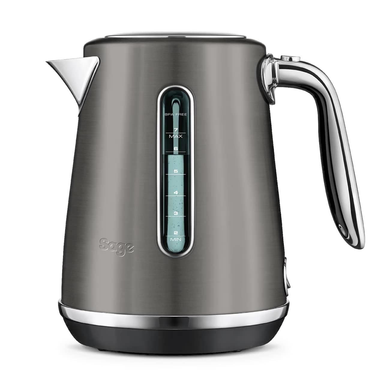 Sage The Soft Top Luxe Kettle BKE735/SKE735 2400 Watts 1.7 Litres Silver/Black. - Picture 14 of 23