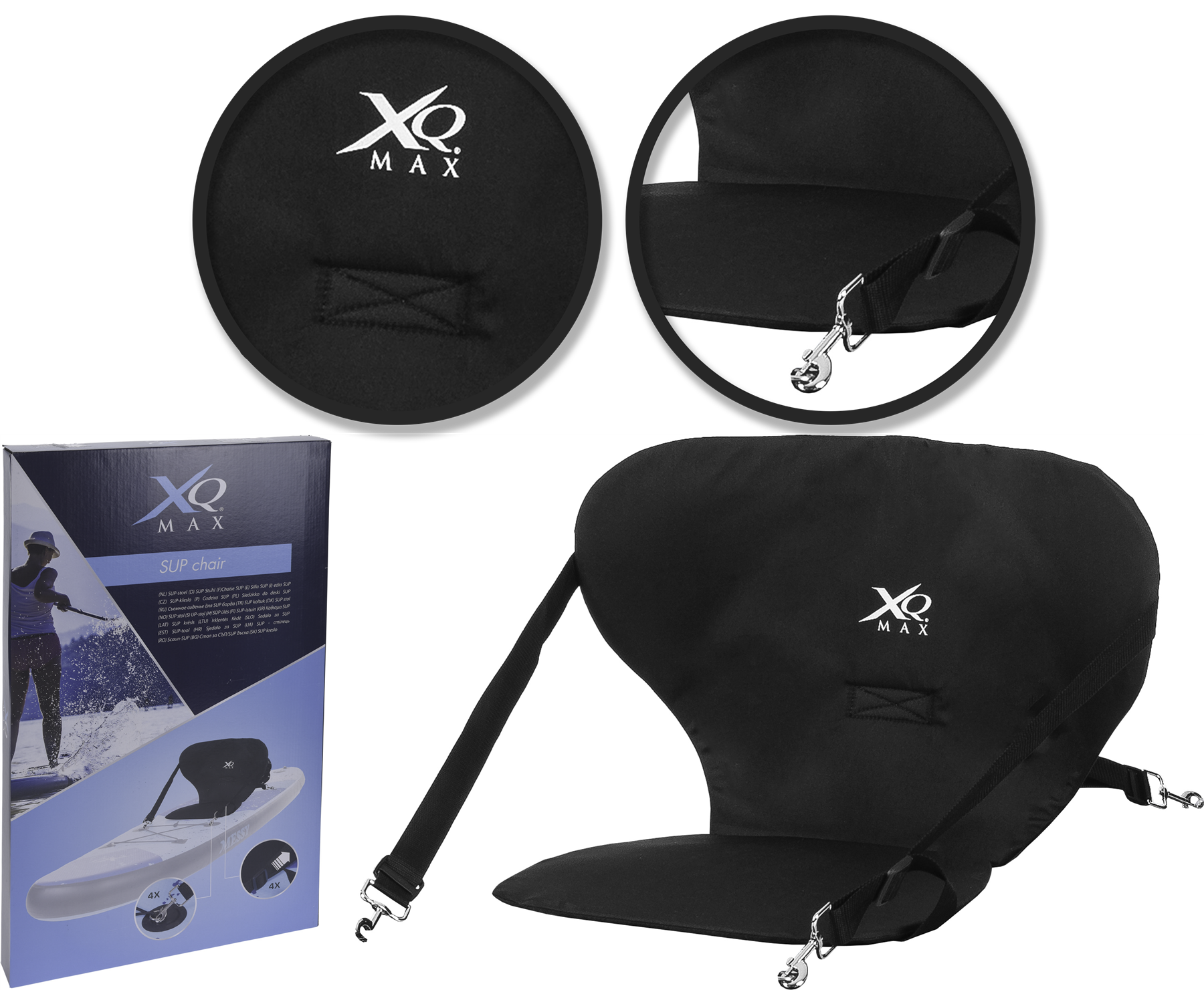 XQ Max 320cm 10.5ft 15cm 6" Inflatable SUP Stand Up Paddle Board Set