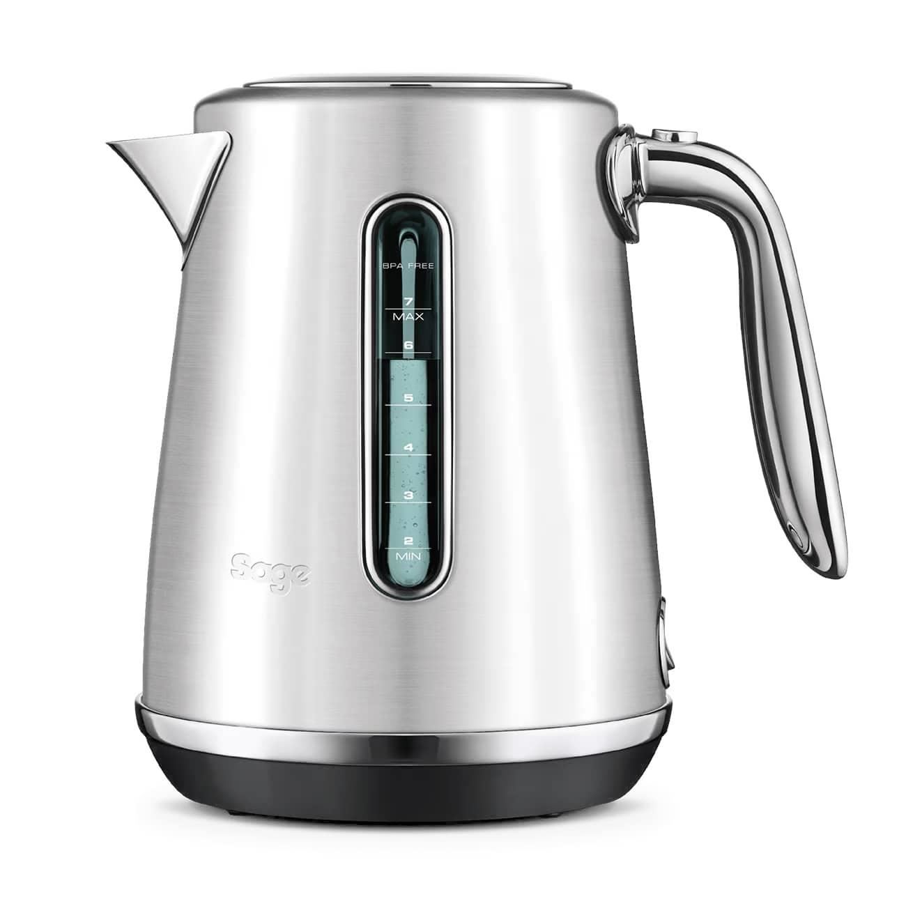 Sage The Soft Top Luxe Kettle BKE735/SKE735 2400 Watts 1.7 Litres Silver/Black. - Picture 16 of 23