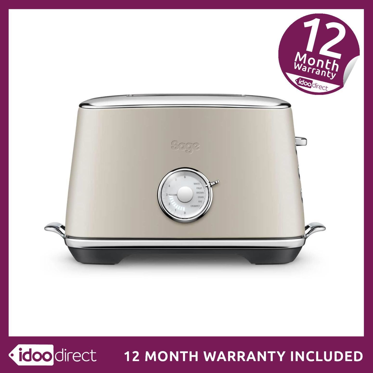 Sage The Toast Select Luxe BTA735/STA735 2 Slice Toaster 1000W Silver/Black. - Picture 16 of 63