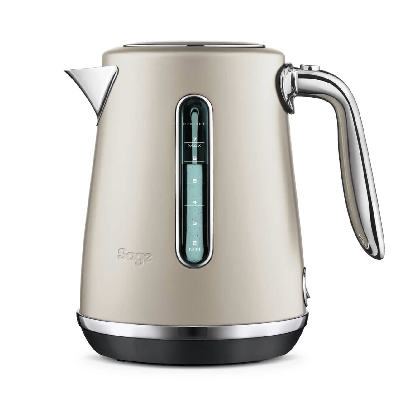 Sage The Soft Top Luxe Kettle BKE735/SKE735 2400 Watts 1.7 Litres Silver/Black. - Picture 13 of 23