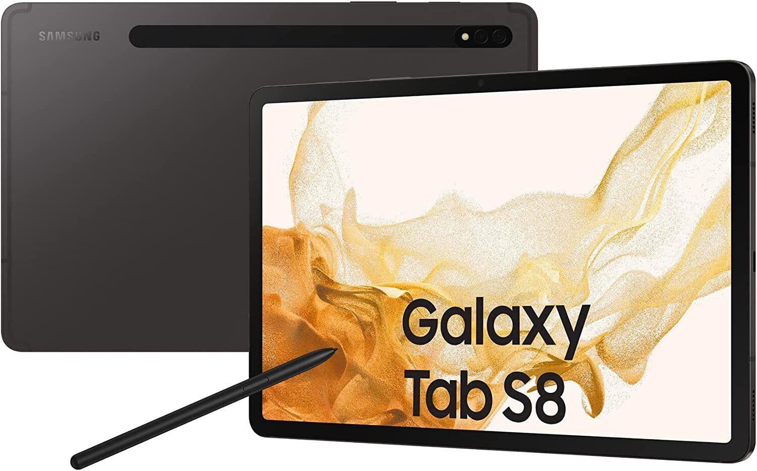 Samsung Galaxy Tab S8 SM-X700 128/256GB Graphite/Silver WiFi Only EXCELLENT~ - Picture 7 of 9