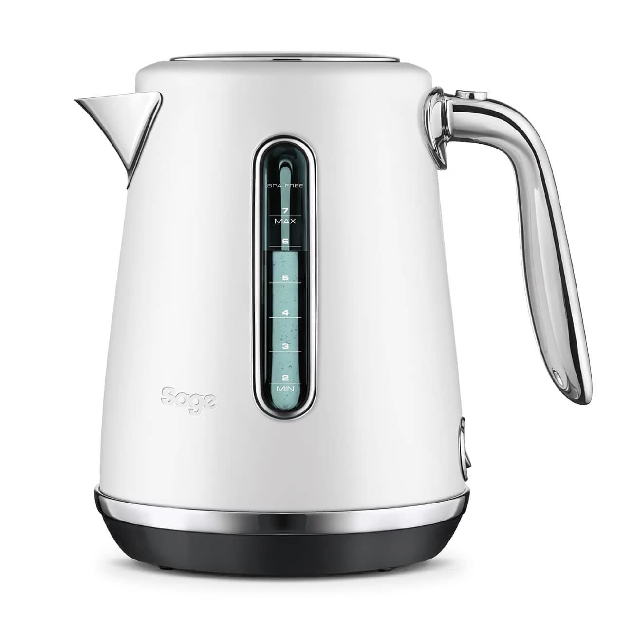 Sage The Soft Top Luxe Kettle BKE735/SKE735 2400 Watts 1.7 Litres Silver/Black. - Picture 23 of 23