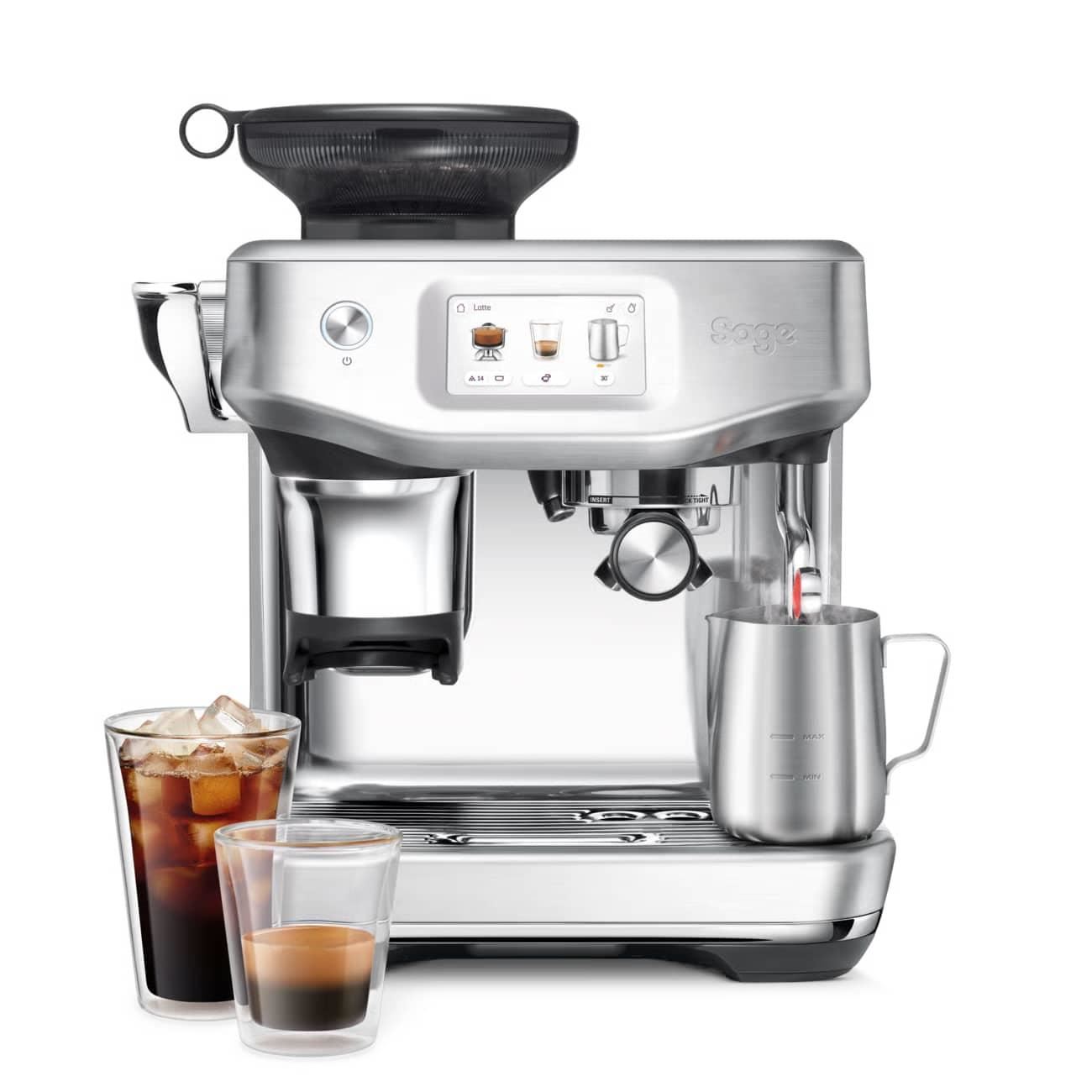Sage The Barista Touch Impress Cold Brew SES882 Coffee Machine Silver/Black* - Picture 16 of 17