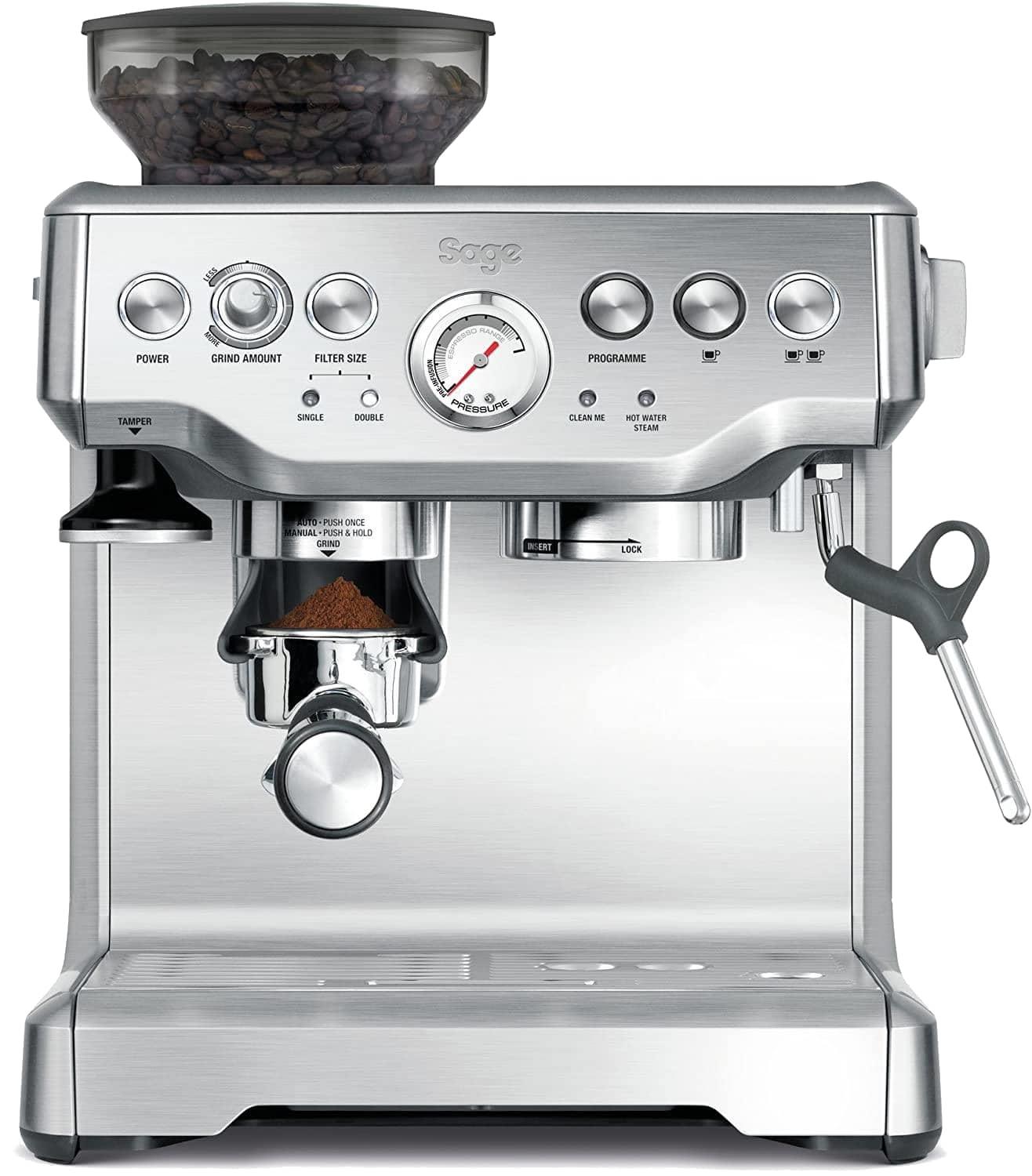 Sage The Barista Express BES875/SES875 Bean to Cup Coffee Machine Silver/Black, - Picture 13 of 13