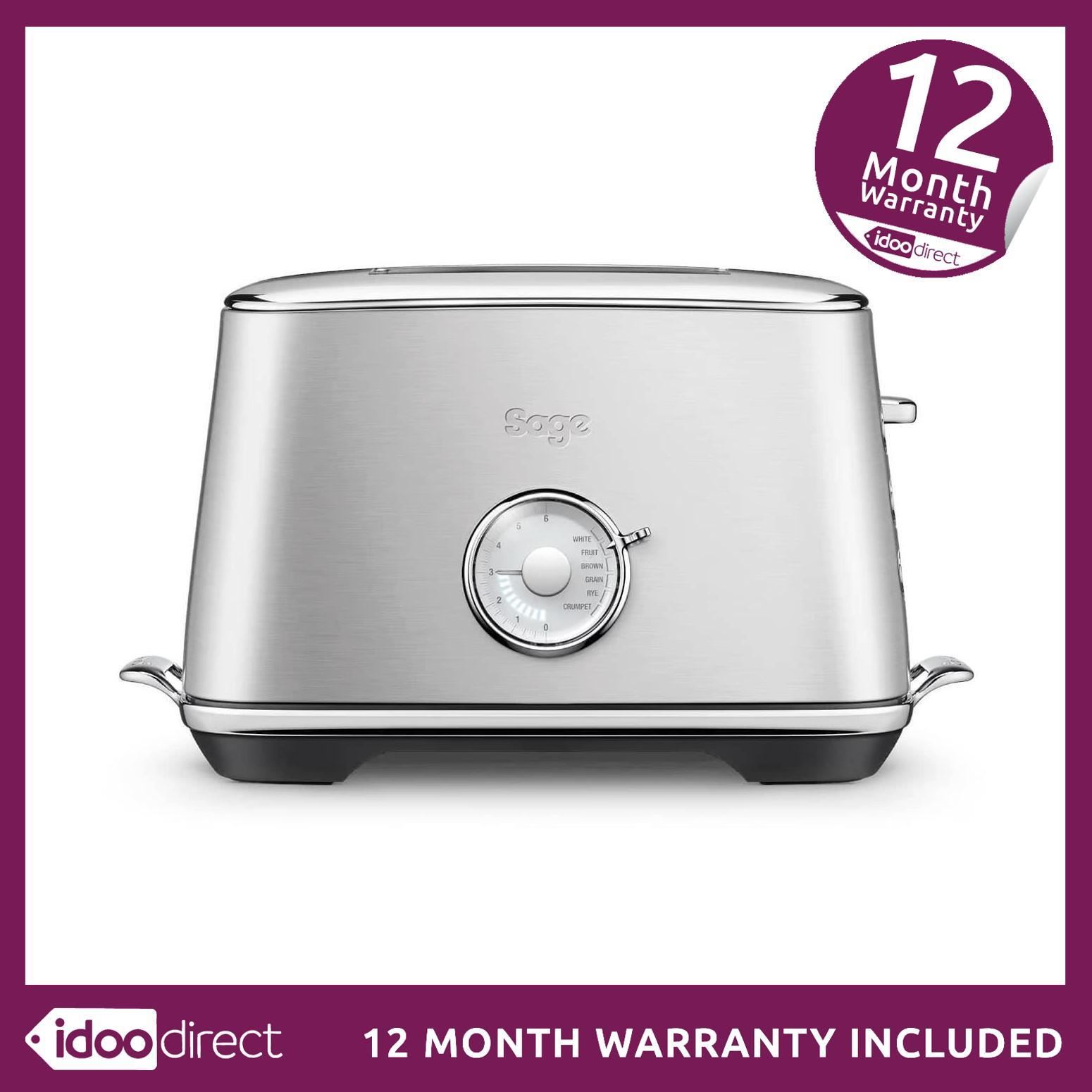 Sage The Toast Select Luxe BTA735/STA735 2 Slice Toaster 1000W Silver/Black. - Picture 31 of 63