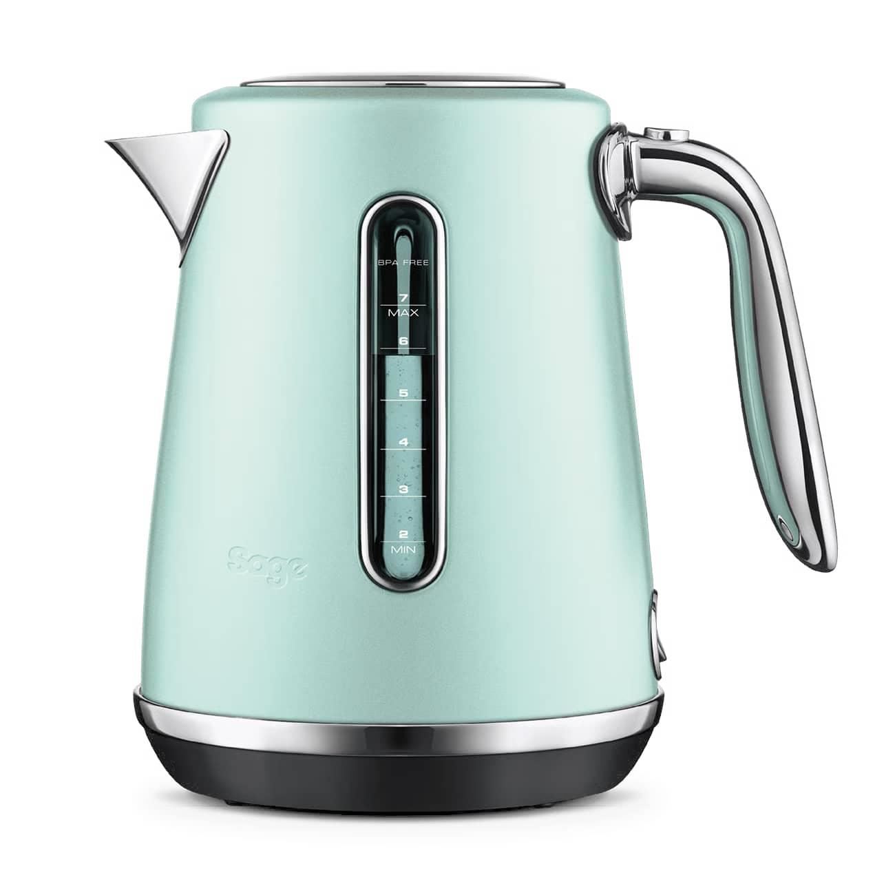 Sage The Soft Top Luxe Kettle BKE735/SKE735 2400 Watts 1.7 Litres Silver/Black. - Picture 18 of 23