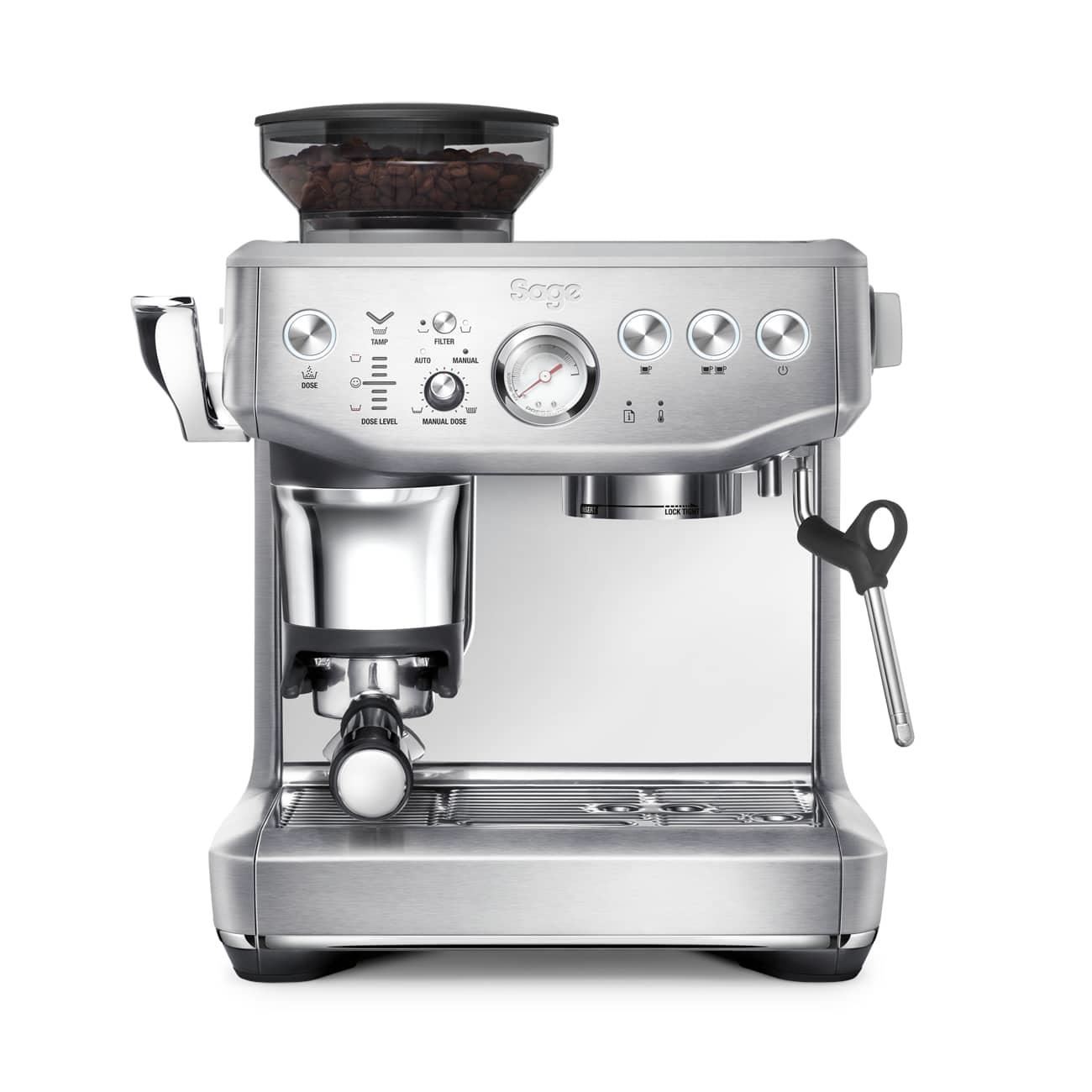 Sage The Barista Express Impress SES876 Coffee Machine 1850W Silver/Black, - Picture 16 of 19