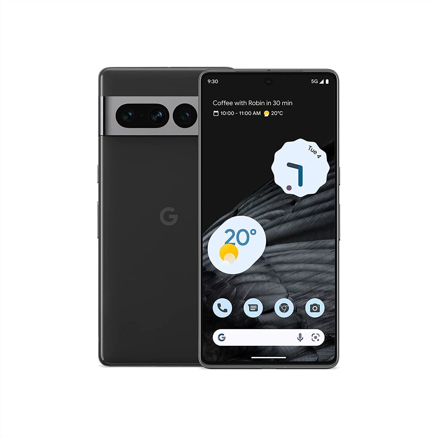 Google Pixel 7 Pro GP4BC 128/256GB 50MP Smartphone Obsidian/Snow Unlocked GOOD - Picture 3 of 4