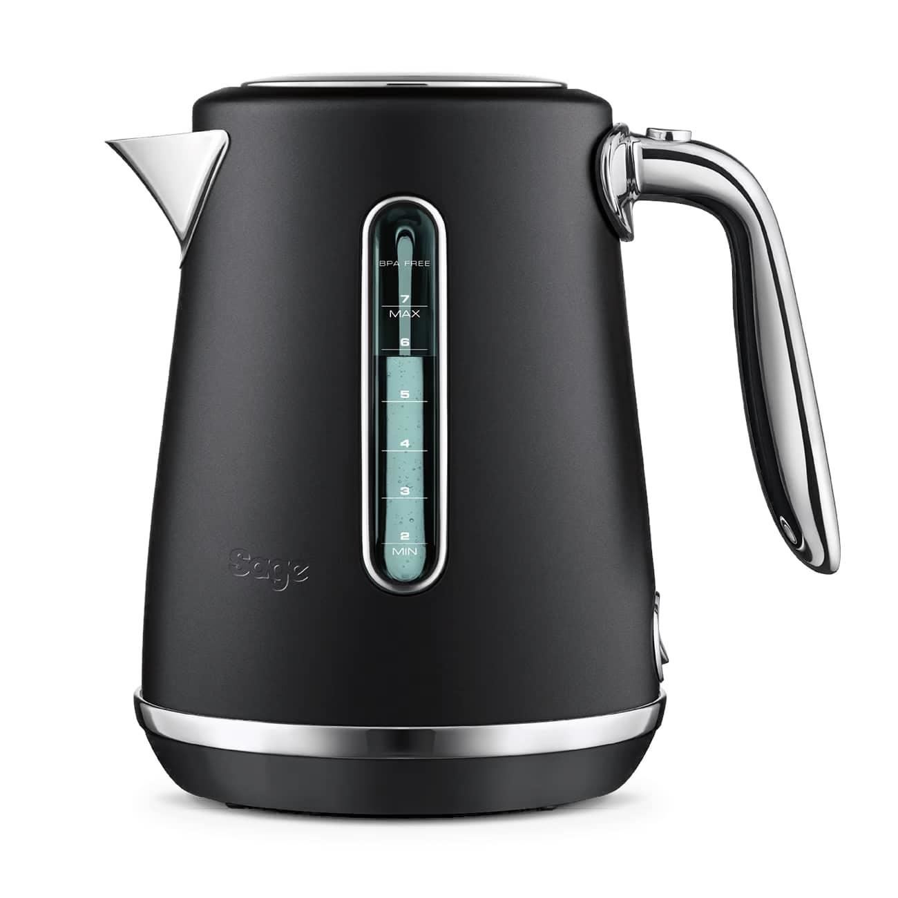 Sage The Soft Top Luxe Kettle BKE735/SKE735 2400 Watts 1.7 Litres Silver/Black. - Picture 15 of 23