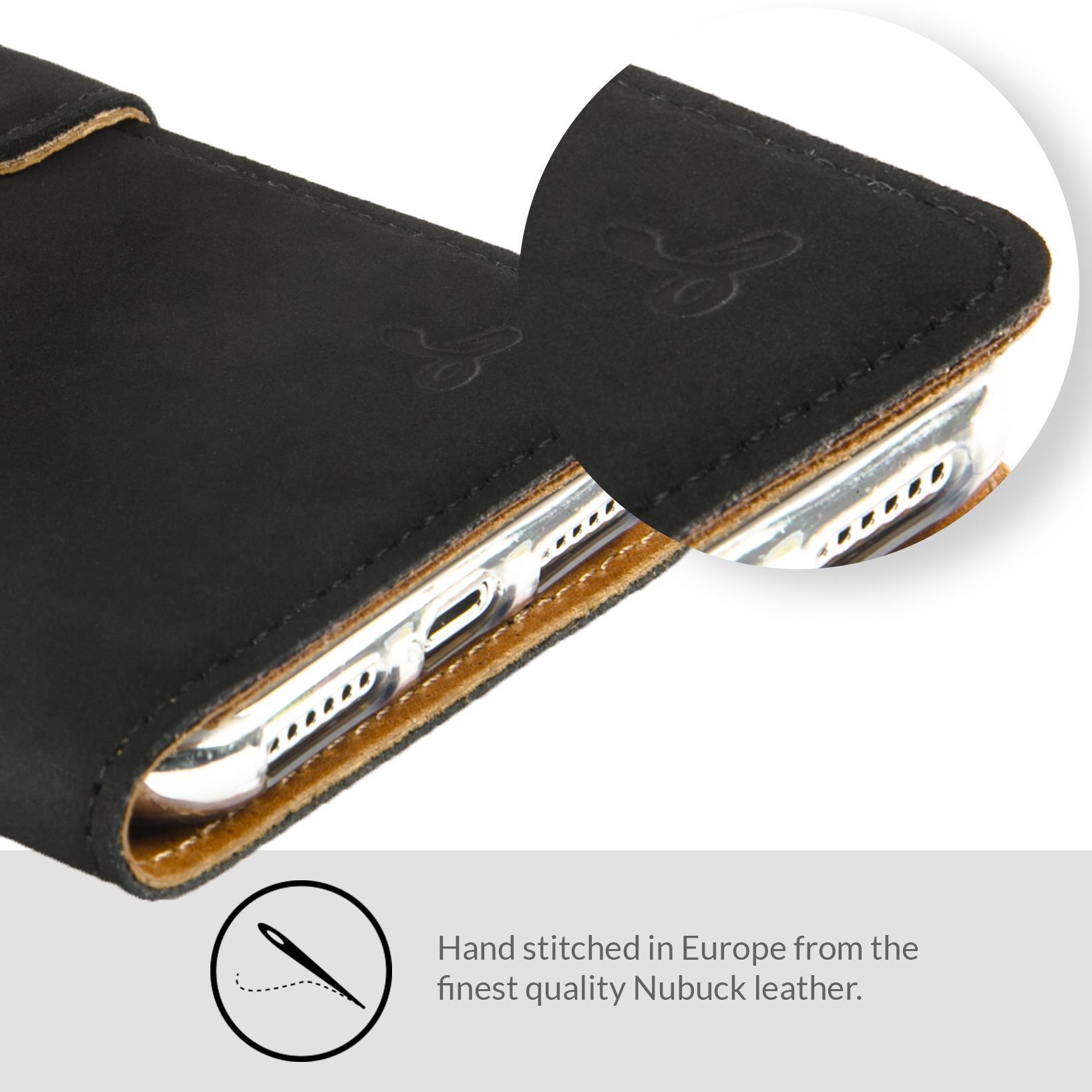 Snakehive Apple iPhone SE 2020/2022 Premium Leder Geldbörse Etui mit Kartenfächern - Bild 8 von 117
