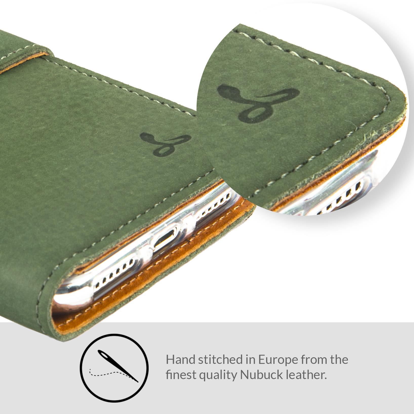 Snakehive Apple iPhone SE 2020/2022 Premium Leder Geldbörse Etui mit Kartenfächern - Bild 68 von 117