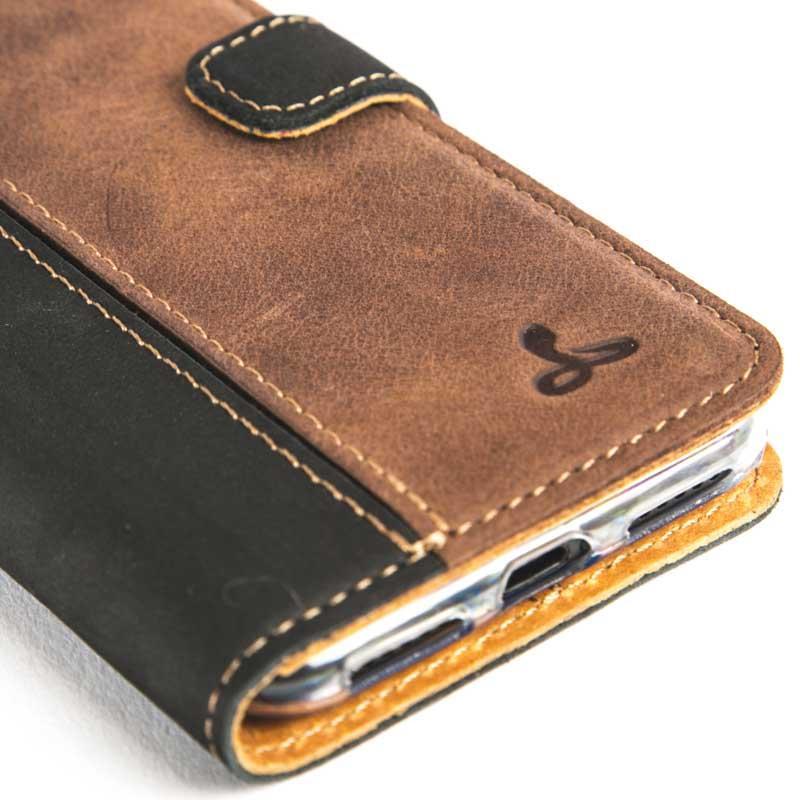 Snakehive Apple iPhone SE 2020/2022 Premium Leder Geldbörse Etui mit Kartenfächern - Bild 17 von 117