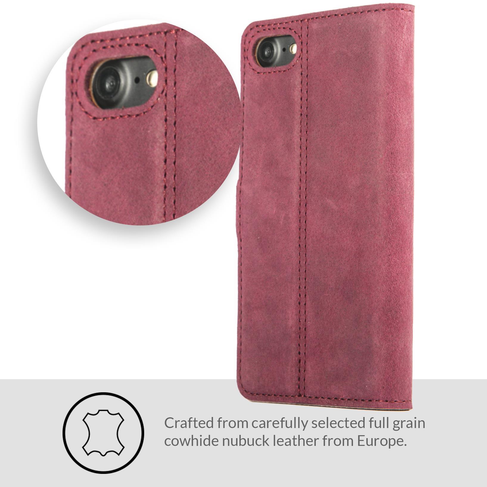 Snakehive Apple iPhone SE 2020/2022 Premium Leder Geldbörse Etui mit Kartenfächern - Bild 100 von 117