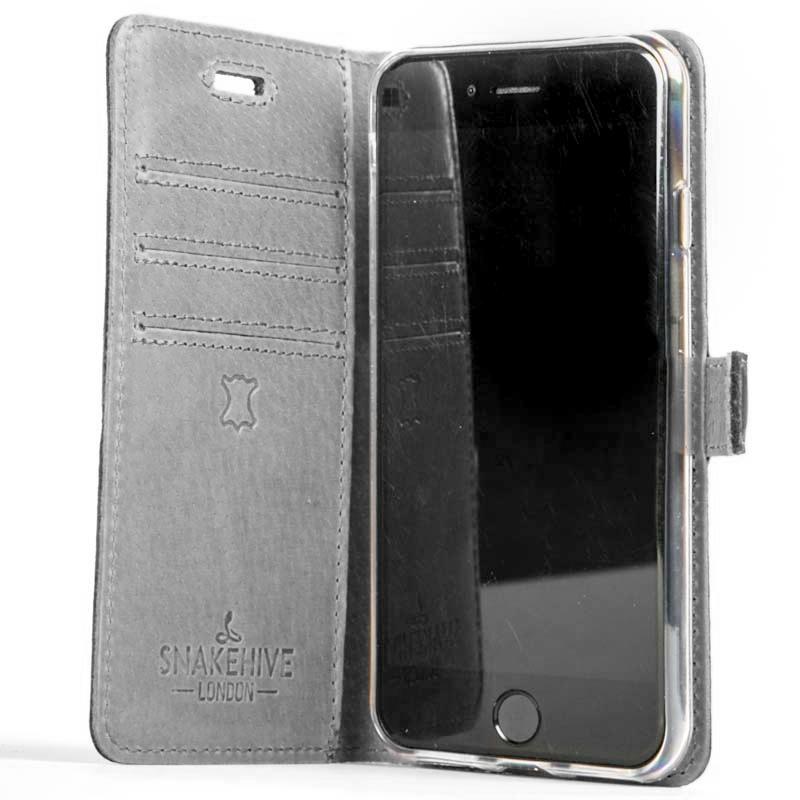Snakehive Apple iPhone SE 2020/2022 Premium Leder Geldbörse Etui mit Kartenfächern - Bild 109 von 117