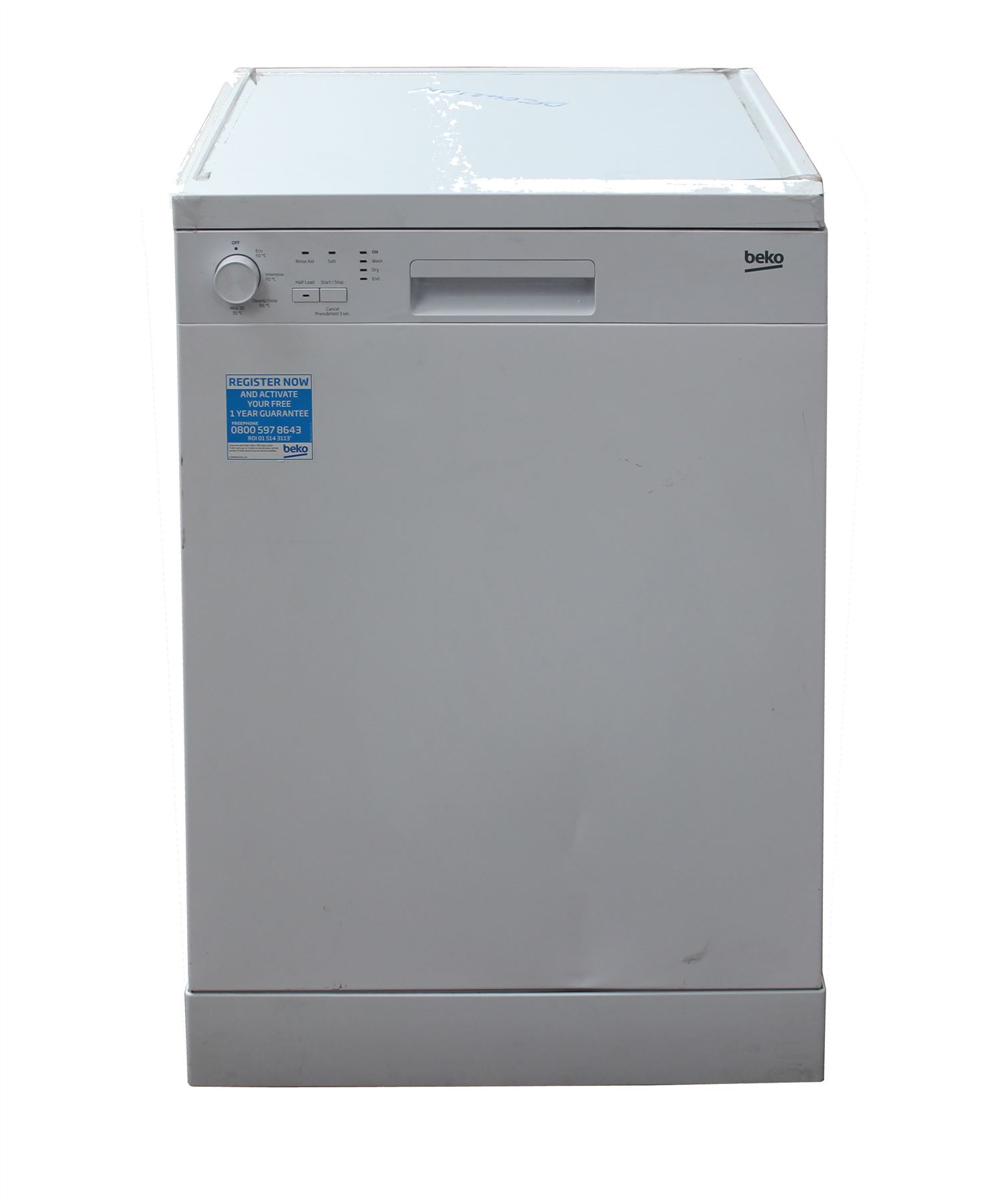 Beko Dishwasher Freestanding Full Size 60cm DFC04210W White 2238 eBay