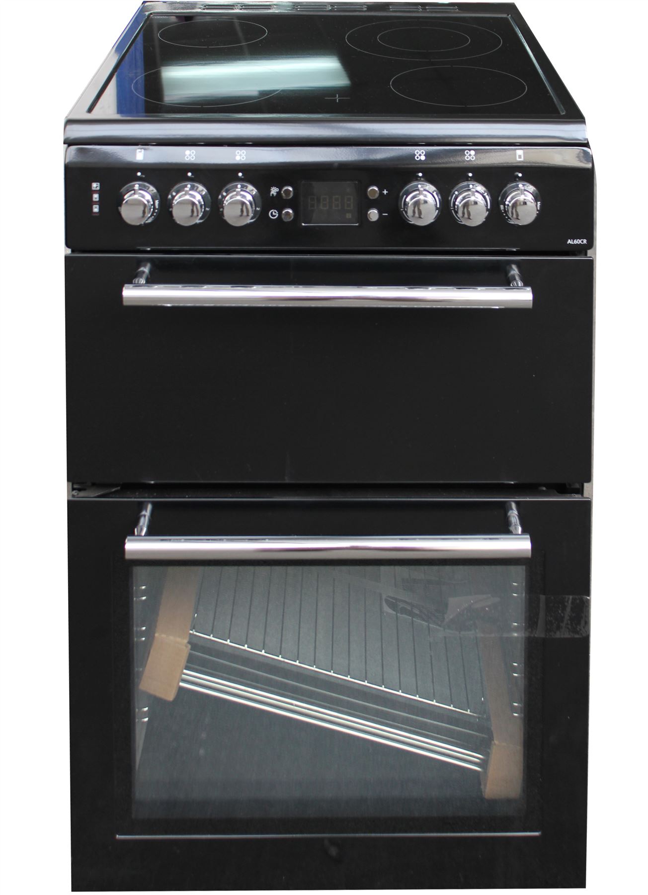 Leisure Electric Cooker Mini Range Ceramic Hob 2 Ovens AL60CRK 60cm