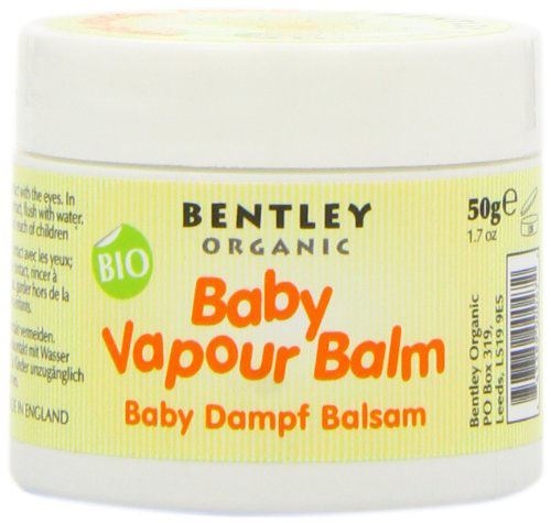 Bentley Organic Vapor Balm, 1.7 Ounce (843389000472)