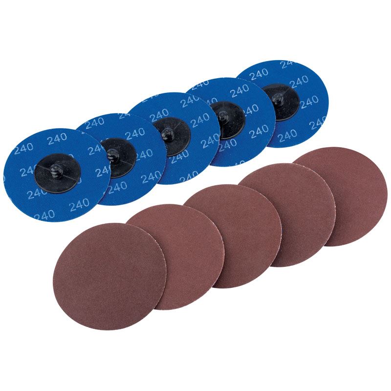 Draper Grit Sanding 46443 80 Ds305 Five Sander G80 305mm S//ad Sand Discs Pk5