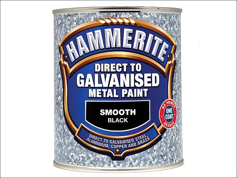 Direct to Galvanised Metal Paint Black 750ml HMMDGBK750 eBay