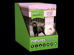 natures menu junior dog food