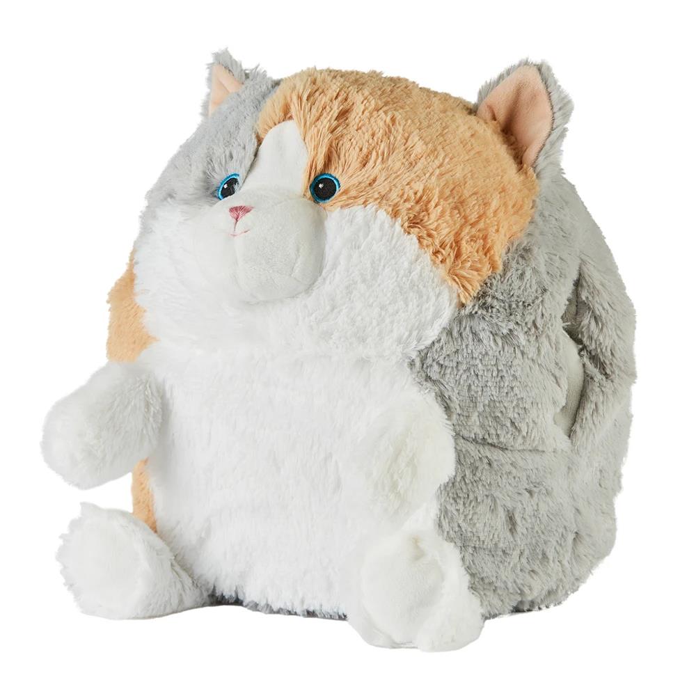 Warmies Supersized Handwarmer Marshmallow Cat Removable Microwavable Heat Pack eBay