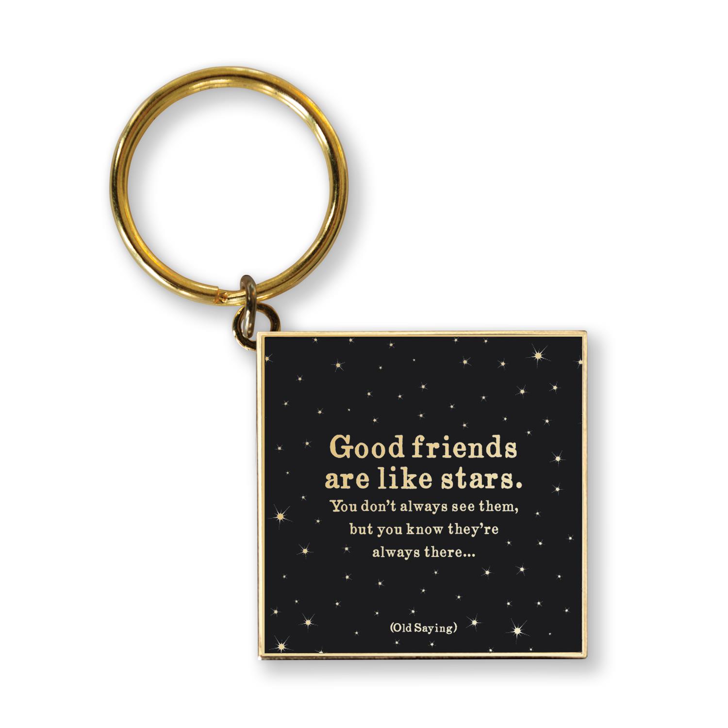 Sentimental Quote Keyring Family Friends Life Love Quotes Keychain Charm Gift