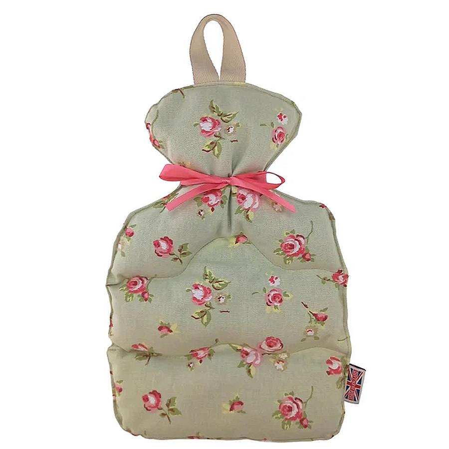 Microwavable Hot Water Bottle Pain Relief Heat Wrap Wheat Bag Lavender Floral - Picture 15 of 27