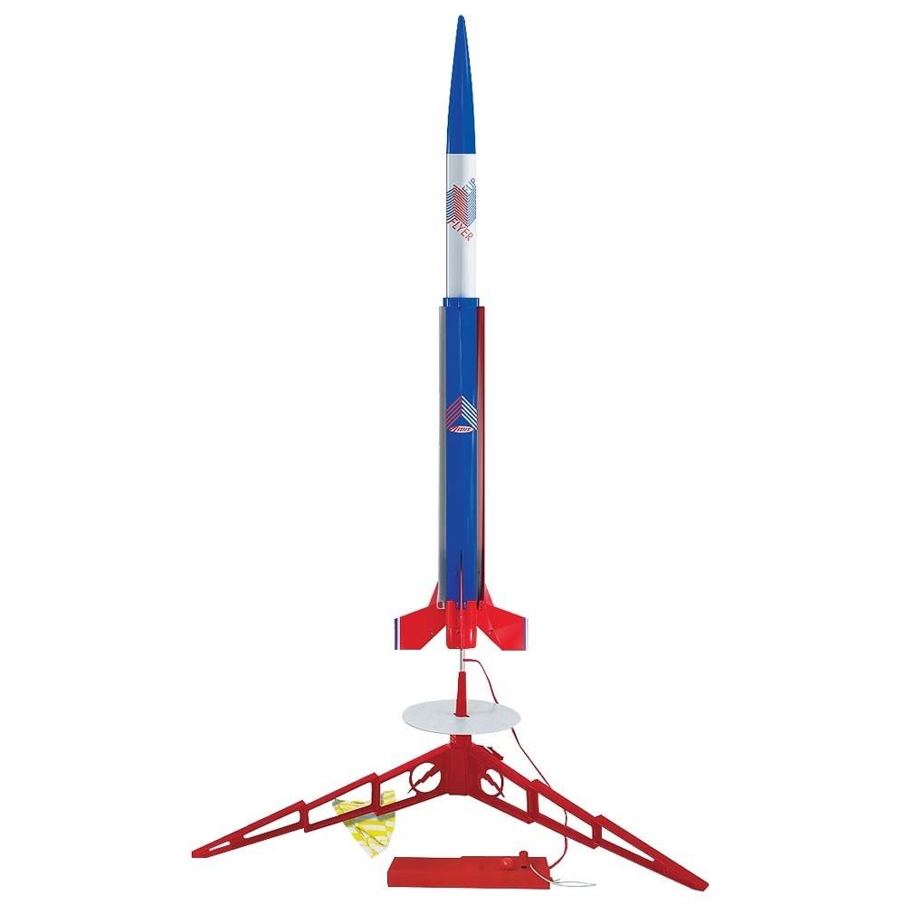 Estes Flip Flyer Model Rocket E2X Launcher Kit Helicopter Recover