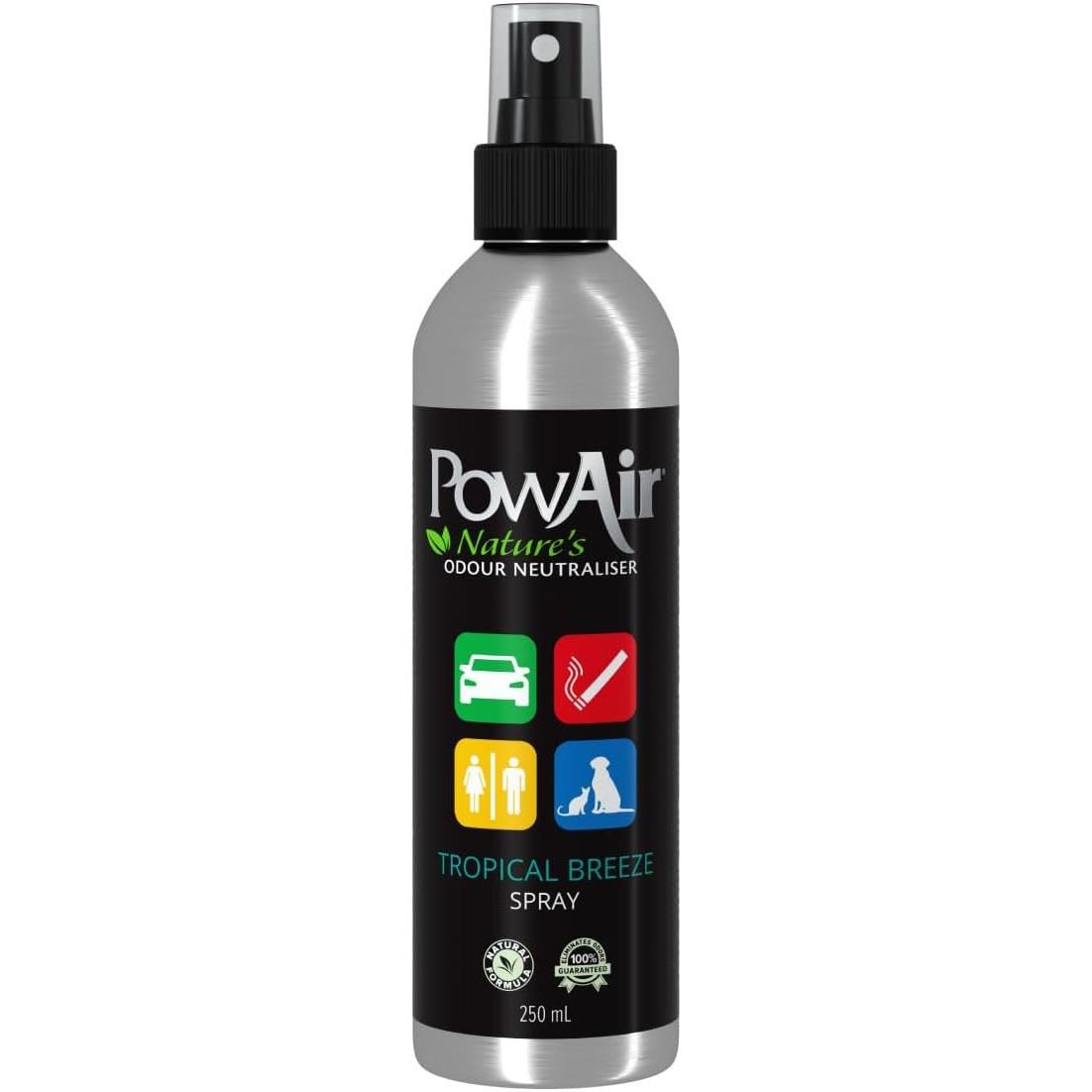 Odour Neutraliser Spray Smell Eliminator Pet Air Freshener Scented PowAir 250ml