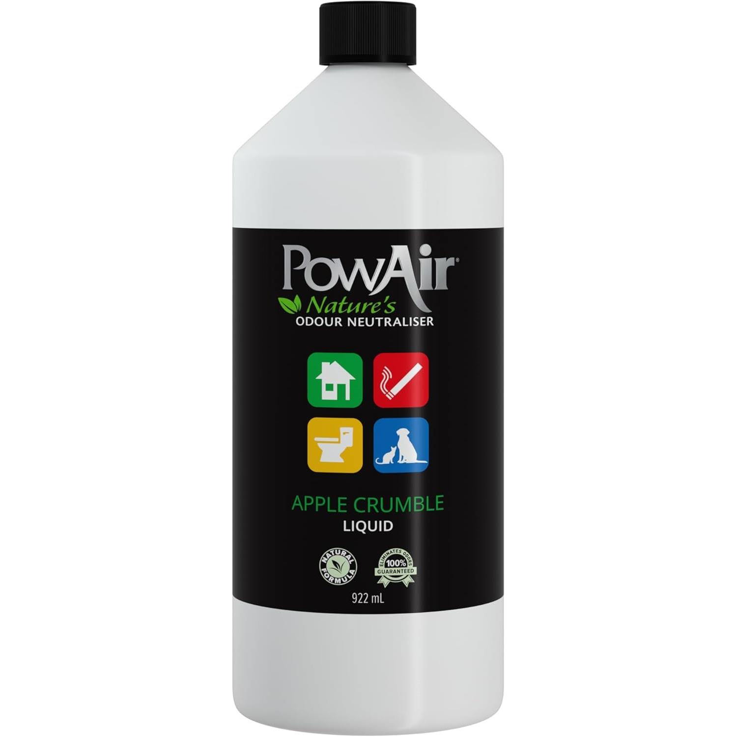 Odour Neutraliser Eliminator Pet Sport Freshener Scented Refill PowAir 922ml