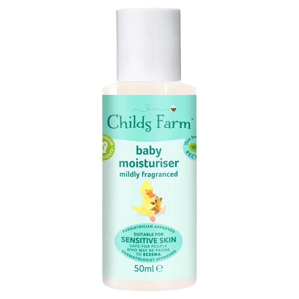 Childs Farm Baby Moisturiser Unfragranced Shea Butter Body Travel