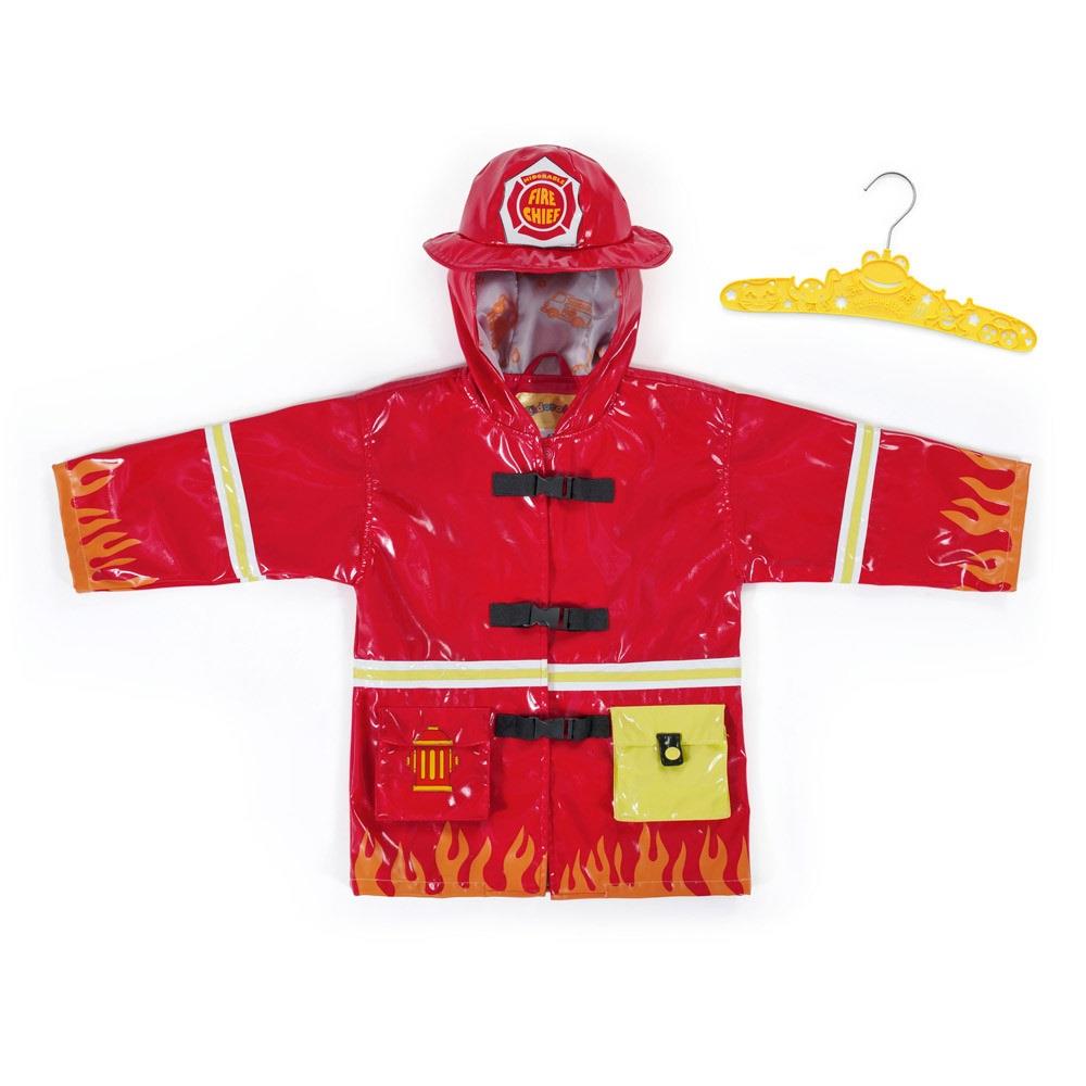 Kidorable Fireman Raincoat 12-18 Months Baby Boys Firefighter Kids Waterproof