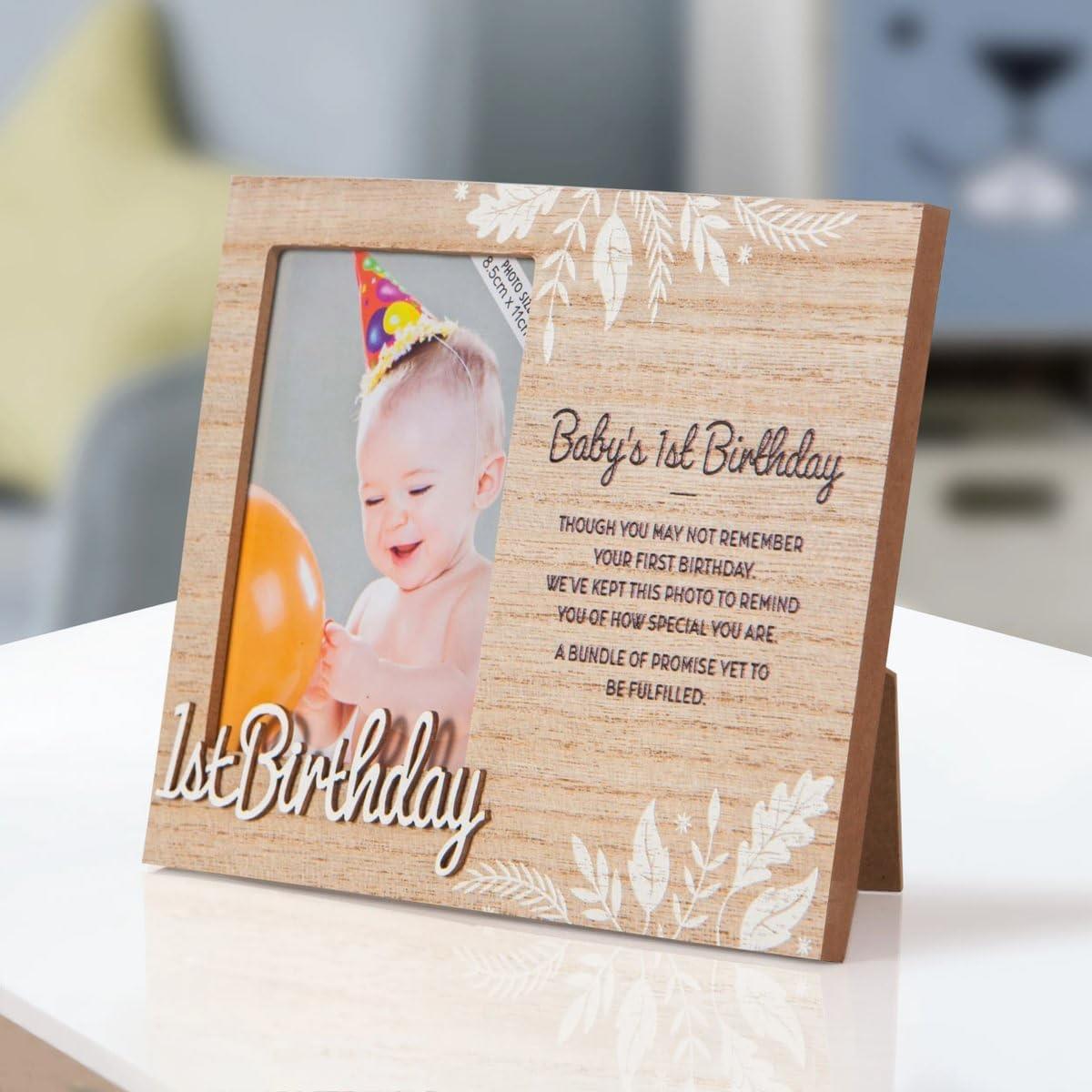 Wooden Picture Frame Personalised Unique Gift Rustic Poems Birthdays Christmas - Picture 3 of 19
