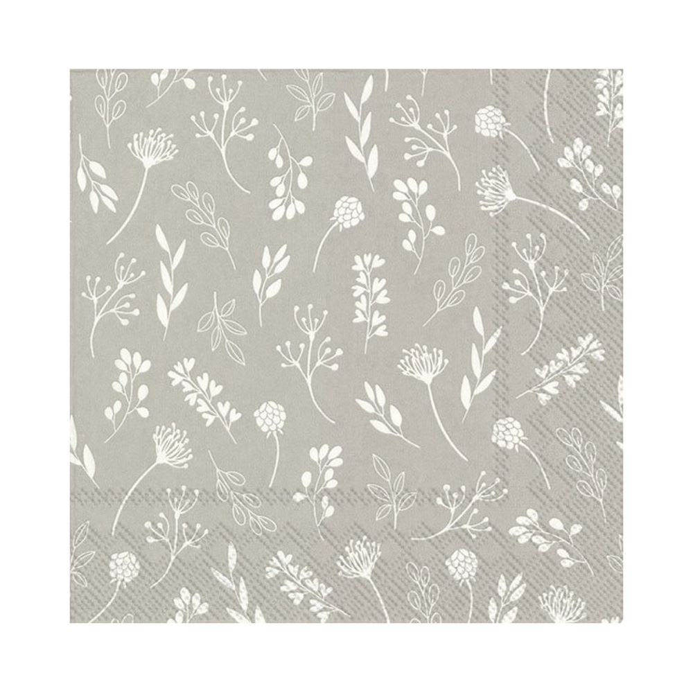 Paper Napkins Disposable Serviettes 3ply Tableware Tilda Floral 20 Pack